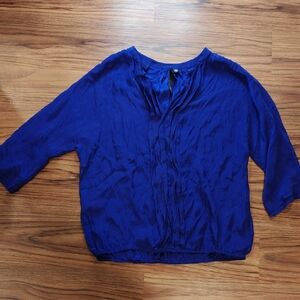 Bellatrix Royal Blue Women's Blouse